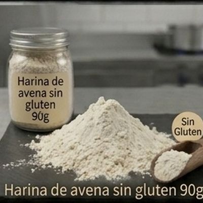 Harina de avena sin gluten