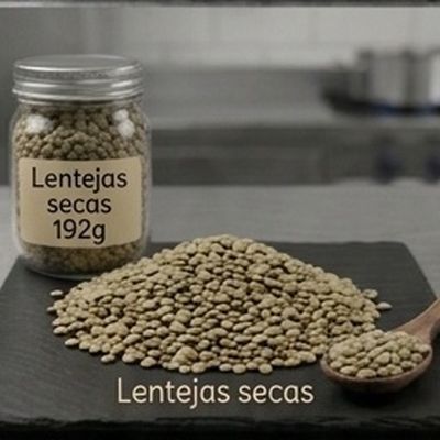 Lentejas secas