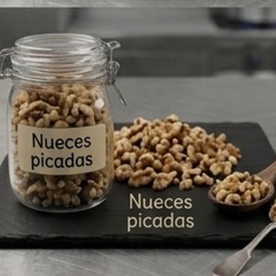 Nueces picadas