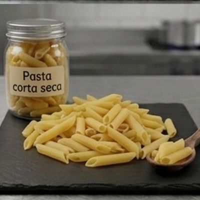 Pasta corta seca