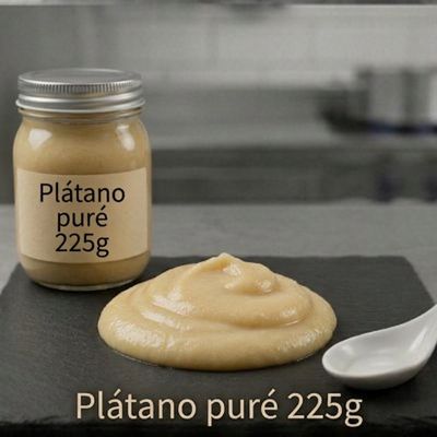 Plátano en puré